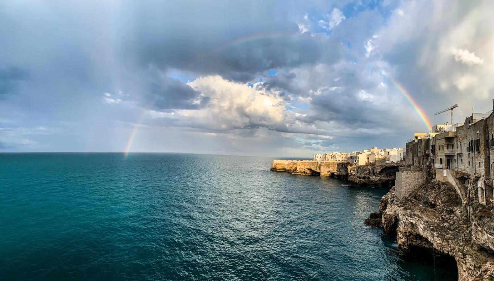 Вилла Il Terrazzino Del Mare Полиньяно-а-Маре Экстерьер фото